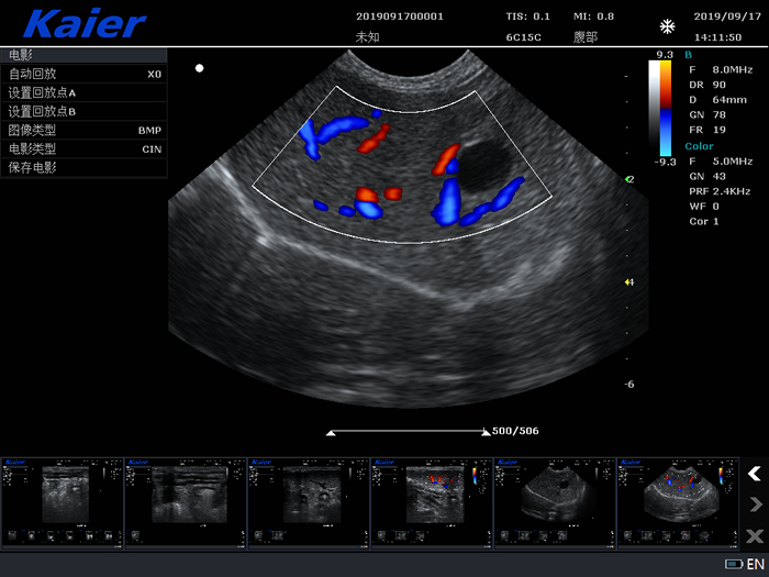 兽用B超S80宠物彩超机母犬孕检